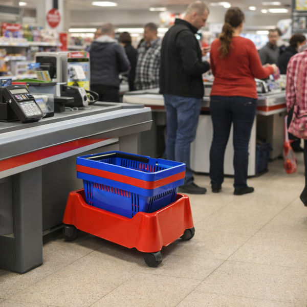 Različita rešenja prilagođena svakom maloprodajnom objektu – ručne korpe od 16l, 22l, 26l i 28l ili vučne korpe zapremine od 43l, 52l i 54l, izbor je vaš Više mesta u našim korpama, više prometa u Vašim prodajnim objektima!