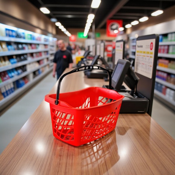 Ergo plastične korpe za kupovinu predstavljaju novinu u našoj ponudi i savremeno rešenje za moderne maloprodajne objekte. Njihov moderan dizajn i ergonomski oblik omogućavaju da potrošačka korpa prirodno prati kretanje kupca i idealno nalegne uz nogu tokom kretanja kroz prodajni prostor.