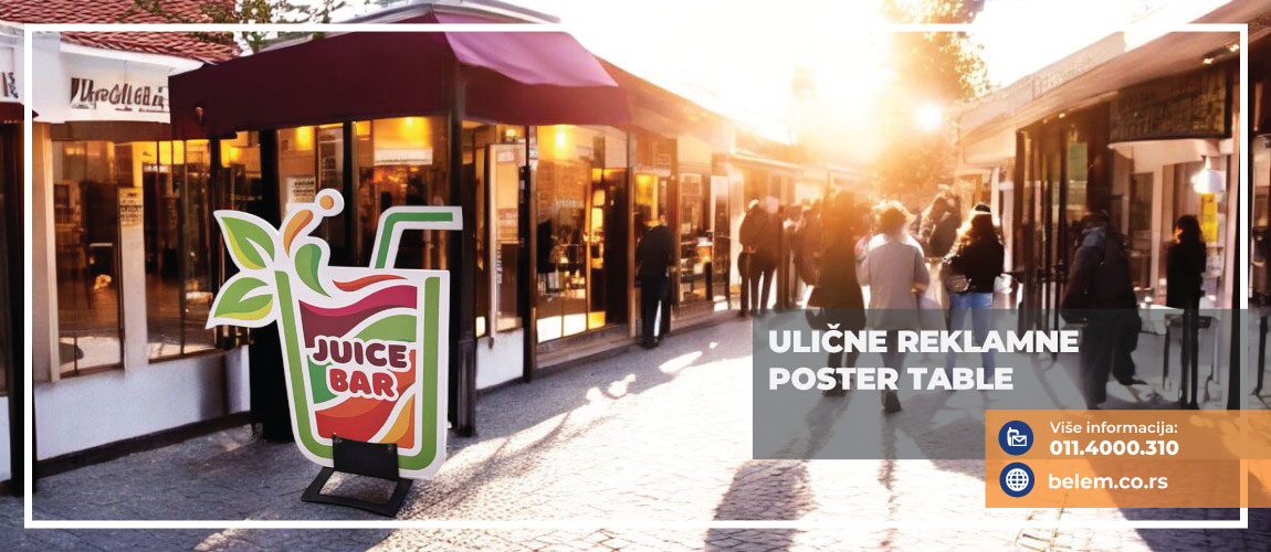 ULIČNE REKLAMNE TABLE